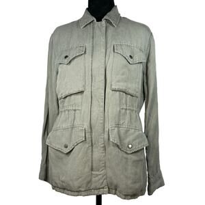 Rails Jayden Green Utility Jacket Women's Small Lined